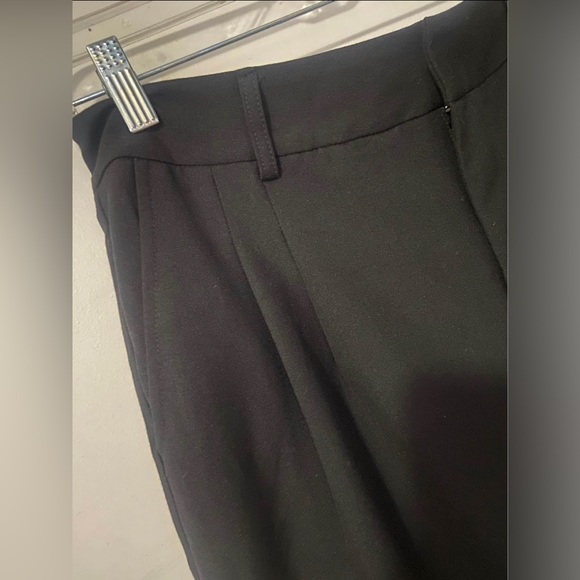 New Commense wide leg pants, size L, black. - Picture 3 of 4